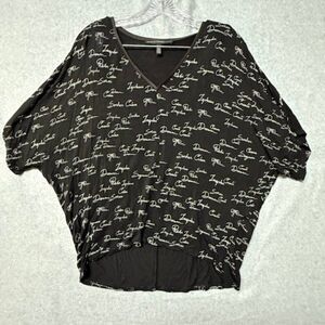 White House Black Market Statement Blouse Medium